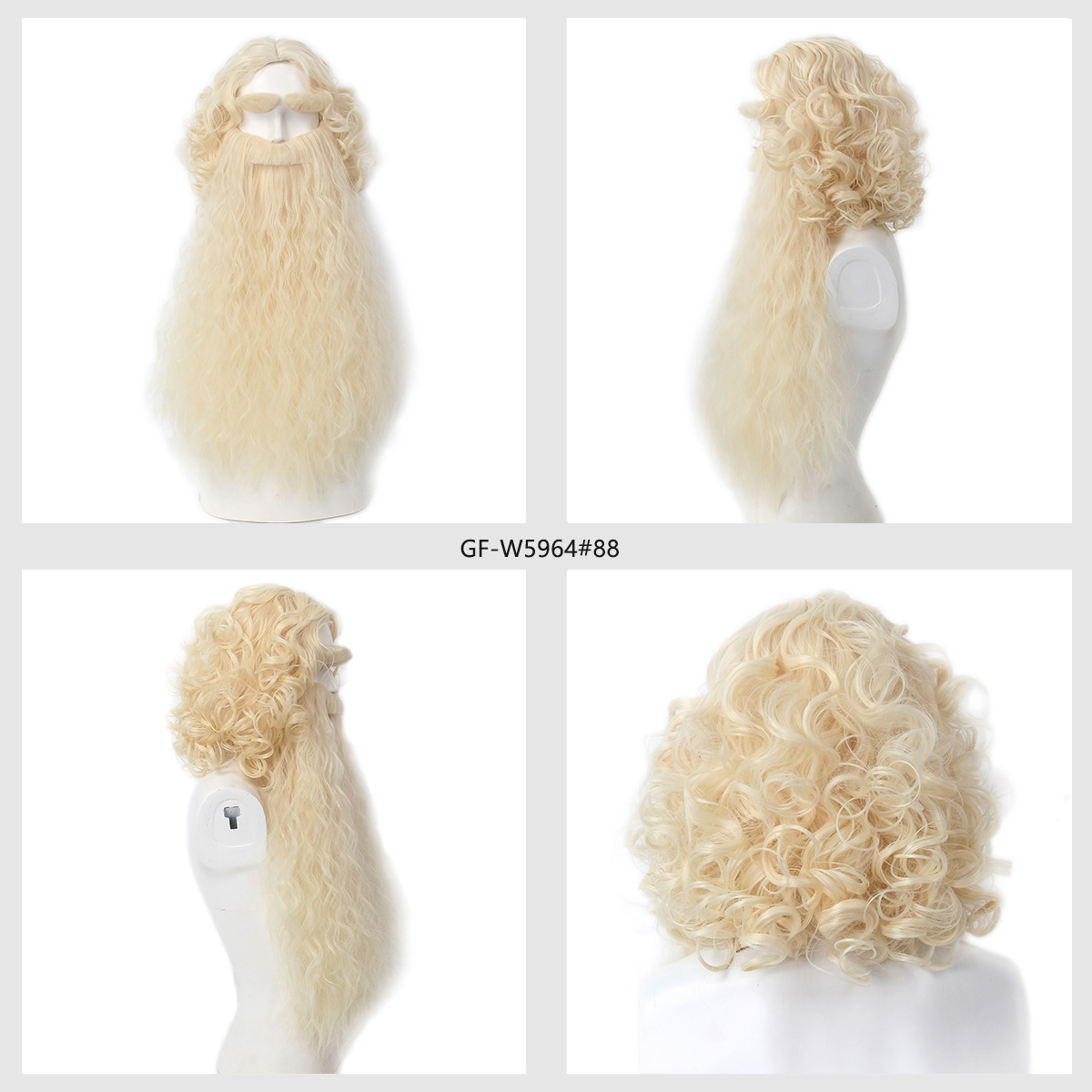Perruque de cheveux de noël po - Mens Accessories Style avis et prix