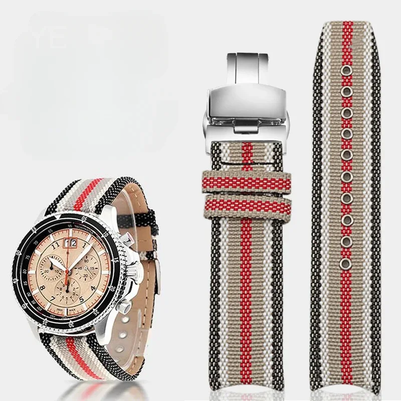 Bracelets de montre en nylon t - Men'S Accessories Burberry avis et prix