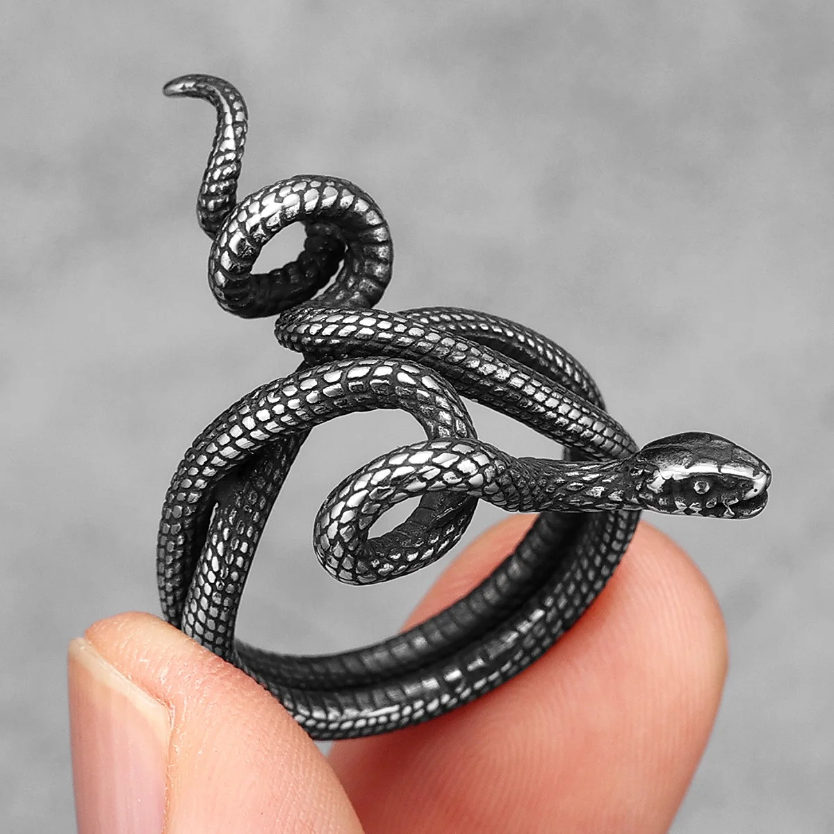 Bague de salle en acier inoxyd - Men'S Accessories Best avis et prix