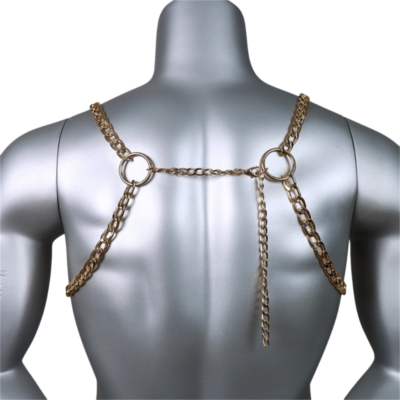 Chaîne poitrine en métal pour  - Mens Accessories Style avis et prix