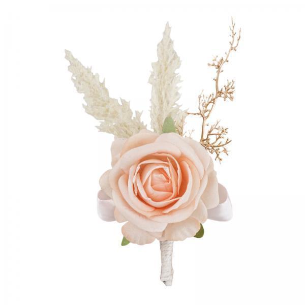 Boutonnière élégante en rose a - Men'S Accessories Best avis et prix