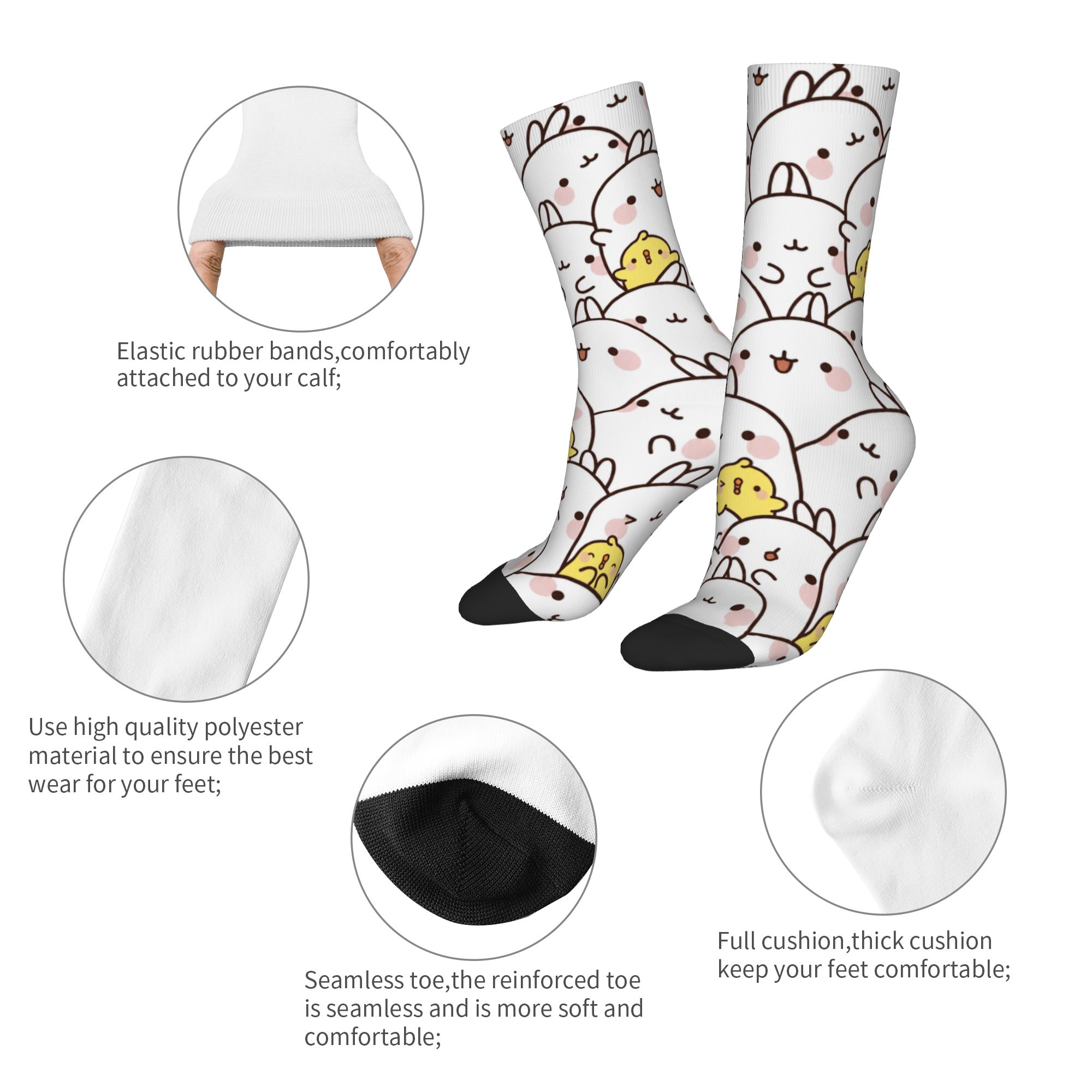Chaussettes de dessin animé Mo - Men'S Accessories Best avis et prix
