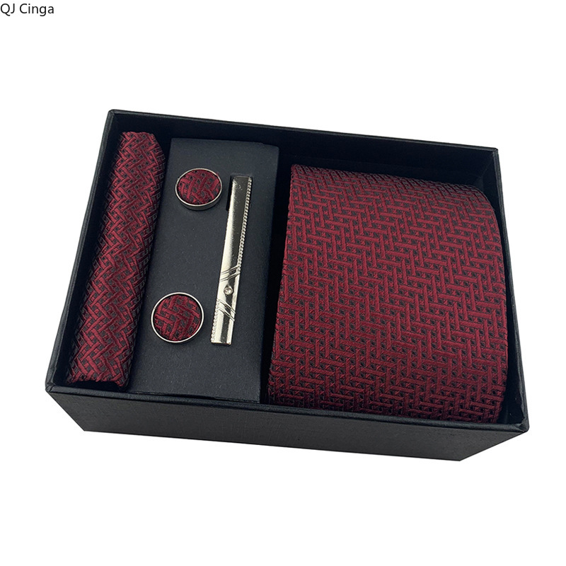 Cravate en tissu Jacquard roug - Men'S Accessories Essentials avis et prix