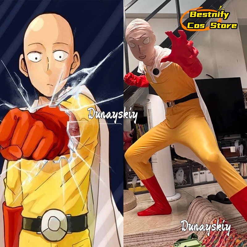Saitama MAN Cosplay combinaiso - Men'S Accessories Japan avis et prix